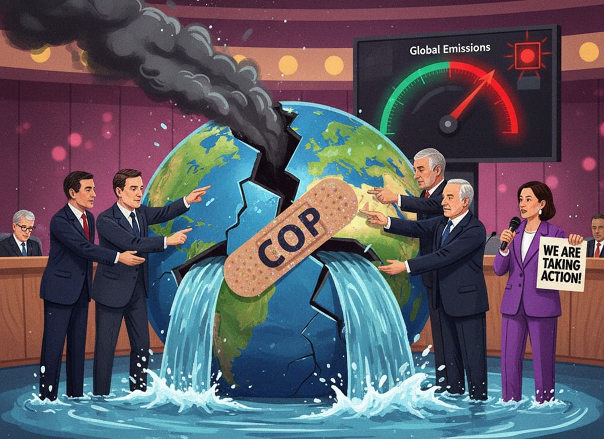 Cover Image for Переговоры по климату ООН сталкиваются с вызовами со стороны ИИ и политиков