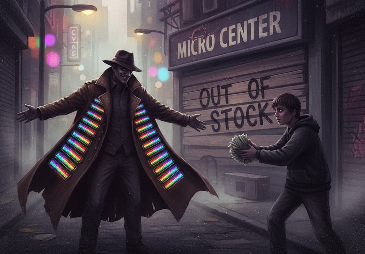 Cover Image for Цены на оперативную память выросли в 3-4 раза из-за спроса со стороны ИИ-компаний