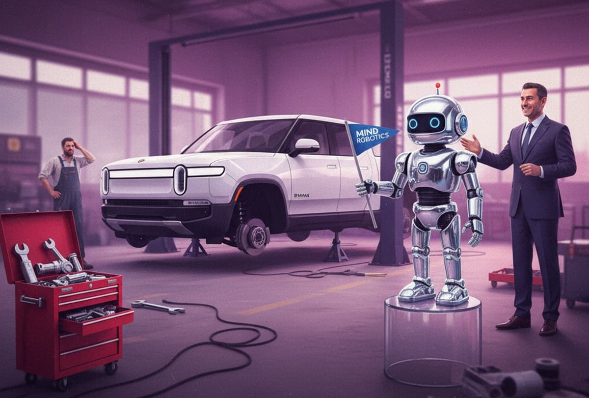 Cover Image for Rivian создает дочернюю структуру Mind Robotics для промышленного ИИ и робототехники