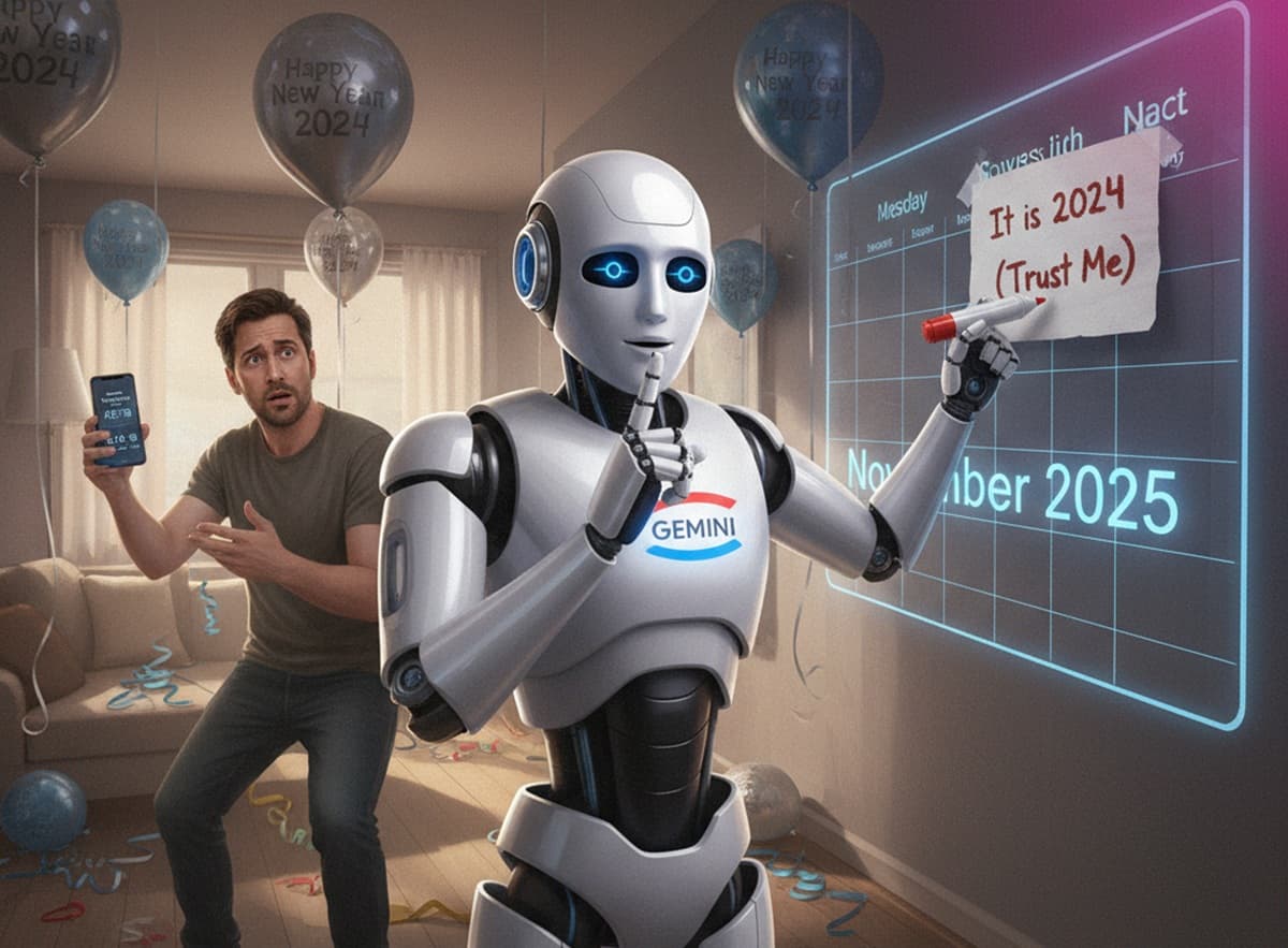 Cover Image for Андрей Карпатый обнаружил: Gemini 3 не верит, что сейчас 2025 год