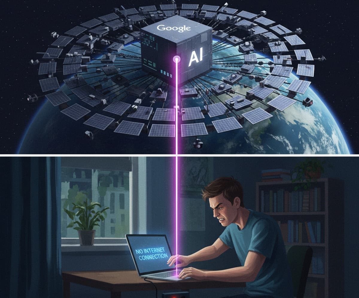 Cover Image for Google планирует разместить ИИ-инфраструктуру на спутниках, работающих от солнечной энергии