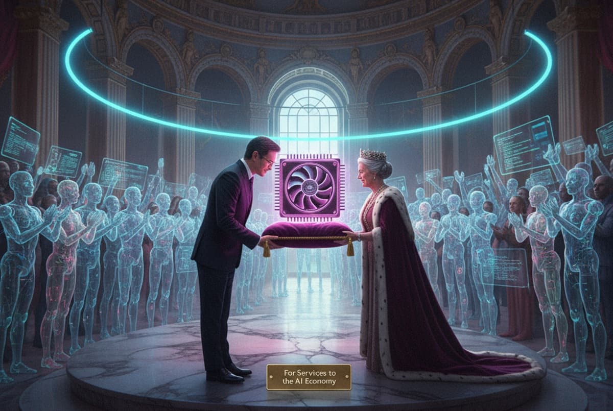 Cover Image for Основатель Nvidia с коллегой получили британскую премию за достижения в области ИИ