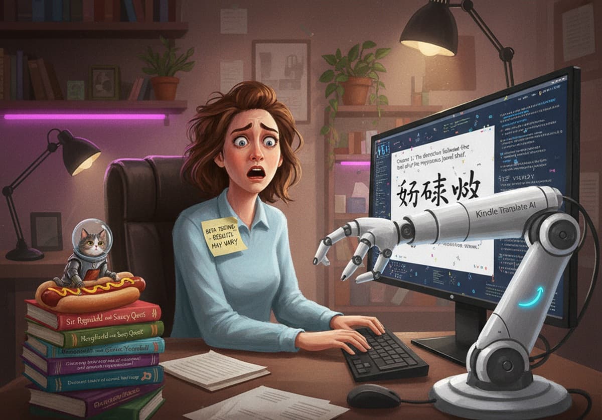 Cover Image for Amazon запустила ИИ-переводчик книг для авторов на платформе Kindle