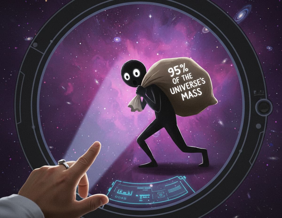 Cover Image for Ученые зафиксировали возможные следы темной материи на глубине 1,5 км под землей