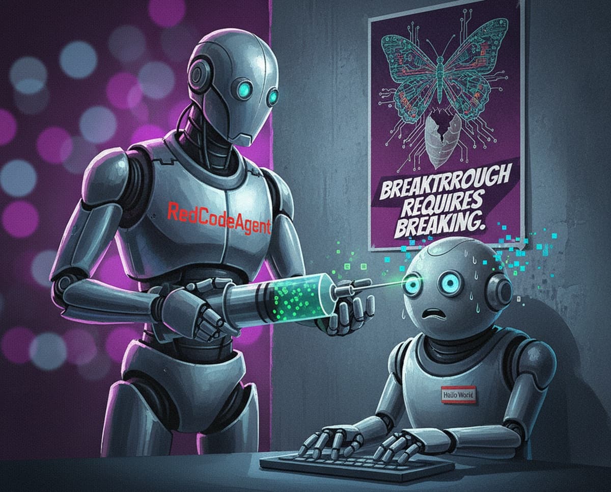 Cover Image for Microsoft выпускает агента RedCodeAgent для тестирования безопасности ИИ-ассистентов