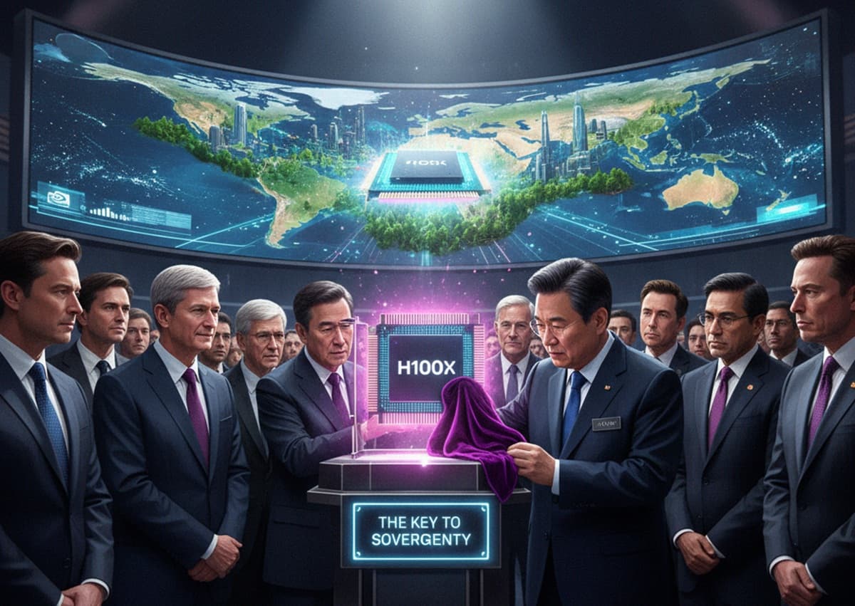 Cover Image for Южная Корея разворачивает национальную ИИ-инфраструктуру с 250 тысячами GPU NVIDIA