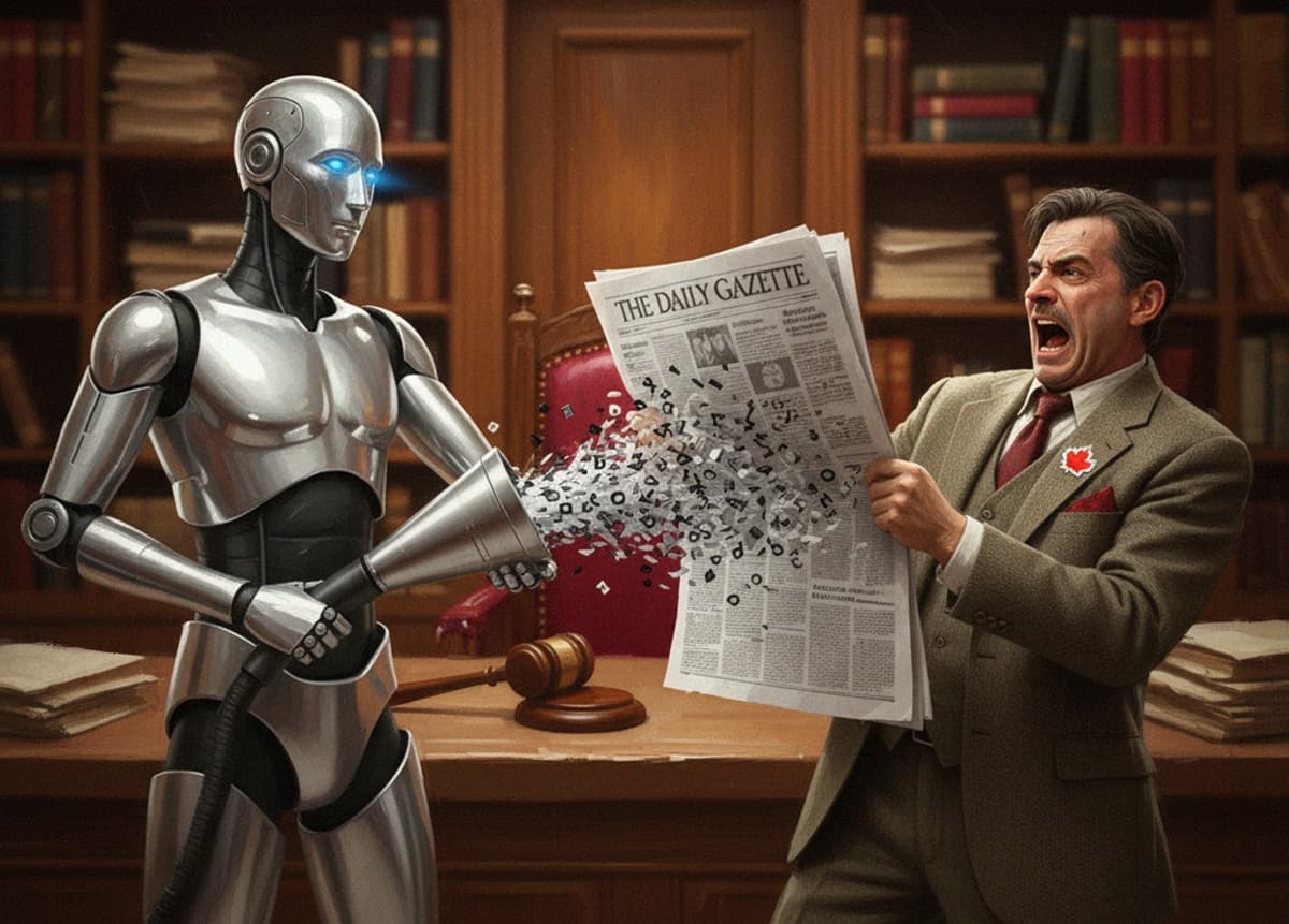 Cover Image for Канадские СМИ судятся с OpenAI за использование их материалов для обучения LLM