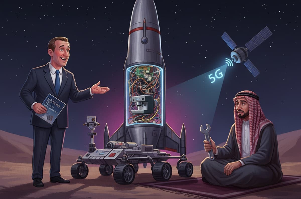 Cover Image for США предлагают модель космического партнерства для Ближнего Востока в противовес Китаю