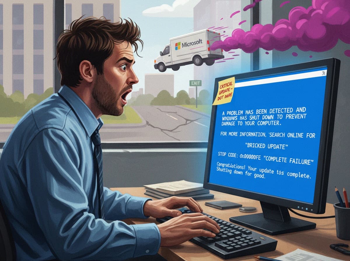 Cover Image for Microsoft исправила многолетнюю ошибку с перезагрузкой системы после обновления