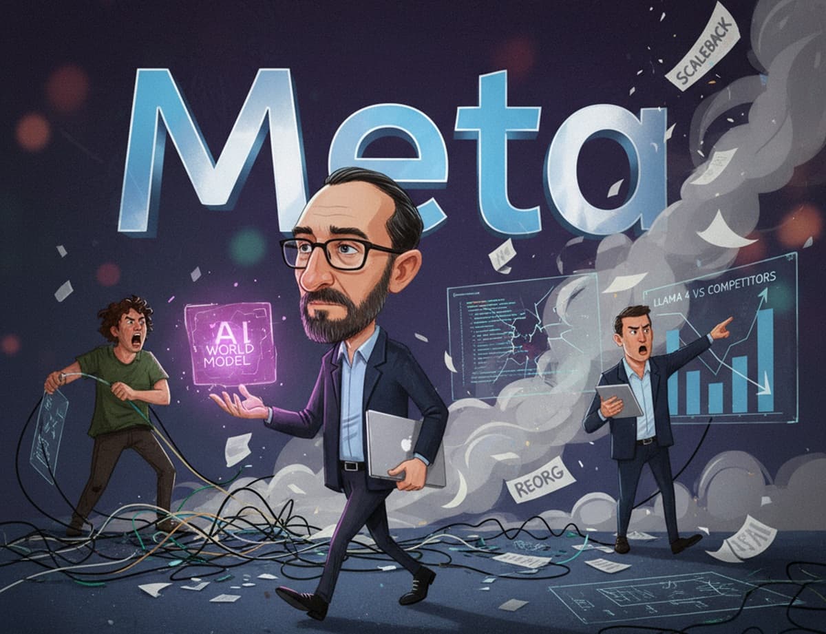 Cover Image for Из Meta* уходит главный ученый по ИИ для создания стартапа по разработке мировых ИИ-моделей