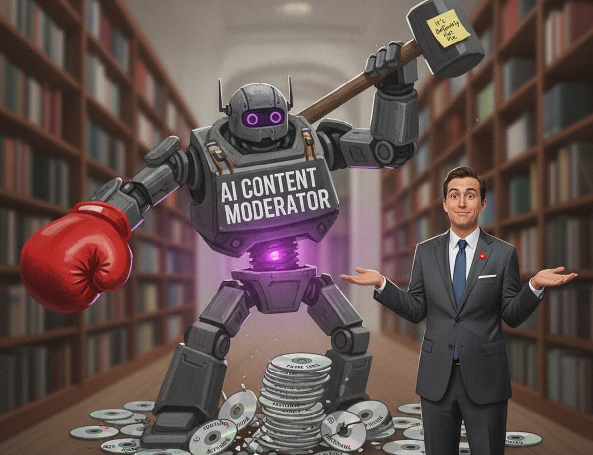 Cover Image for YouTube заявляет, что не использует ИИ для отслеживания и удаления технического контента