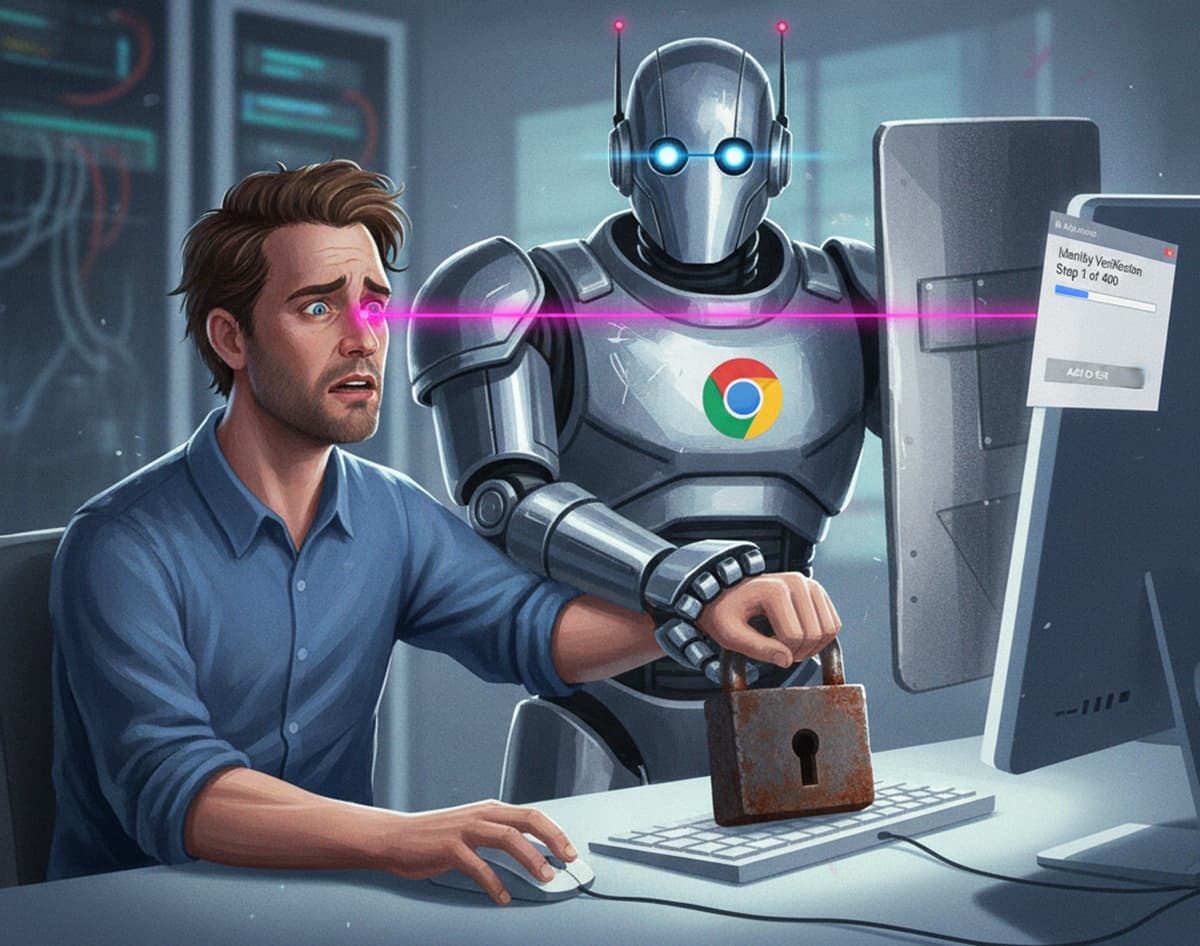 Cover Image for Google внедряет многоуровневую защиту для агентских функций Chrome