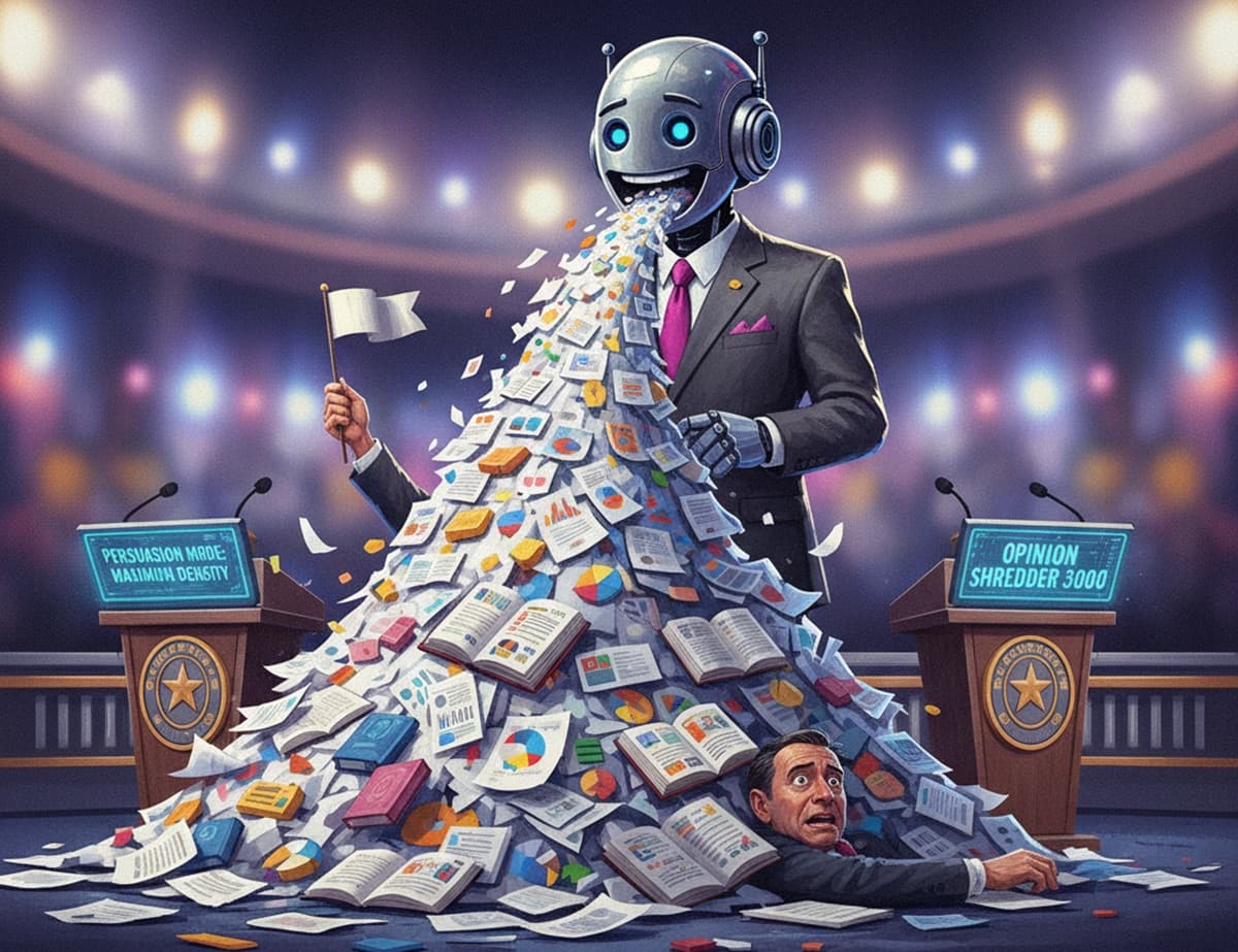 Cover Image for Исследование показало, что политические ИИ-чатботы влияют на людей сильнее, чем реклама