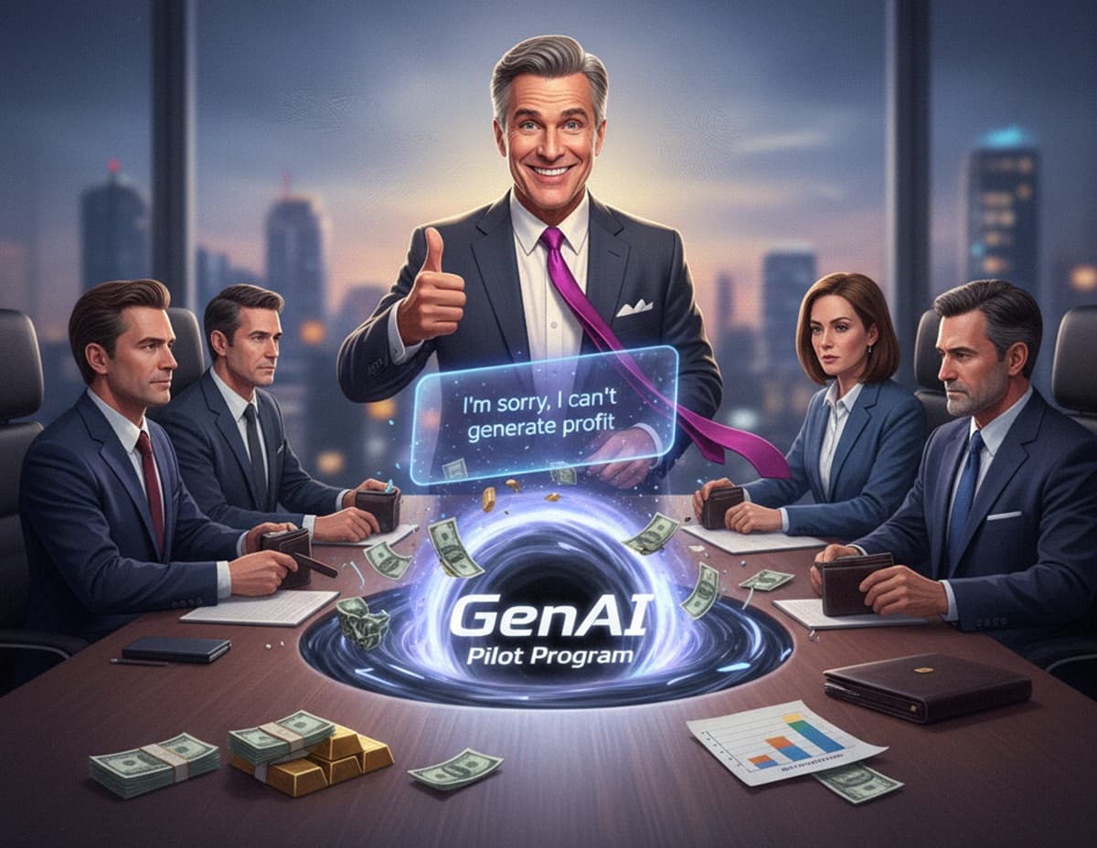 Cover Image for Почему ИИ не приносит отдачи инвесторам и когда он начнет повышать производительность