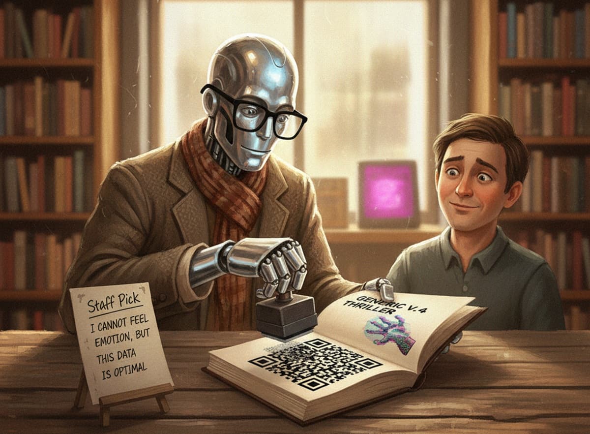 Cover Image for Сеть книжных магазинов Waterstones готова продавать написанные ИИ произведения, но с маркировкой