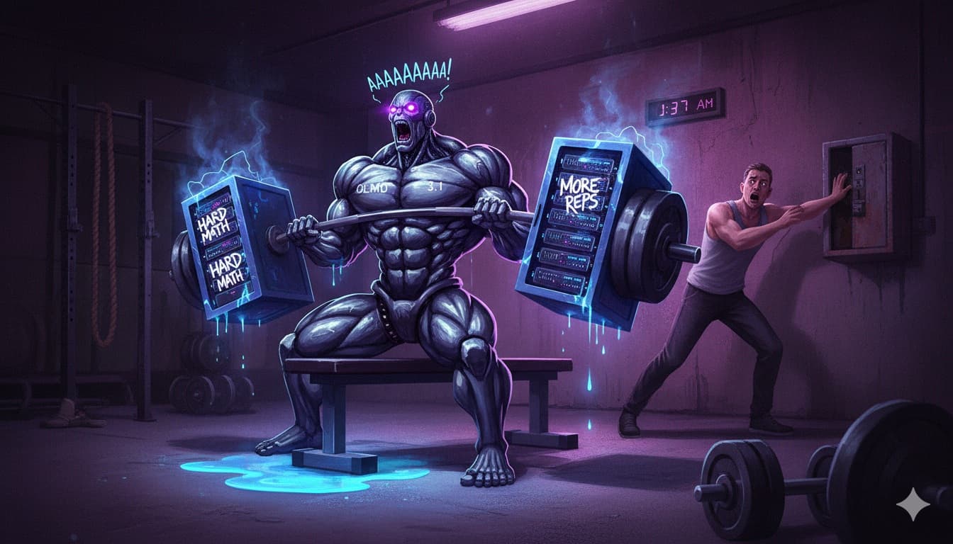 Cover Image for Ai2 выпустил улучшенные языковые модели Olmo 3.1 с акцентом на эффективность