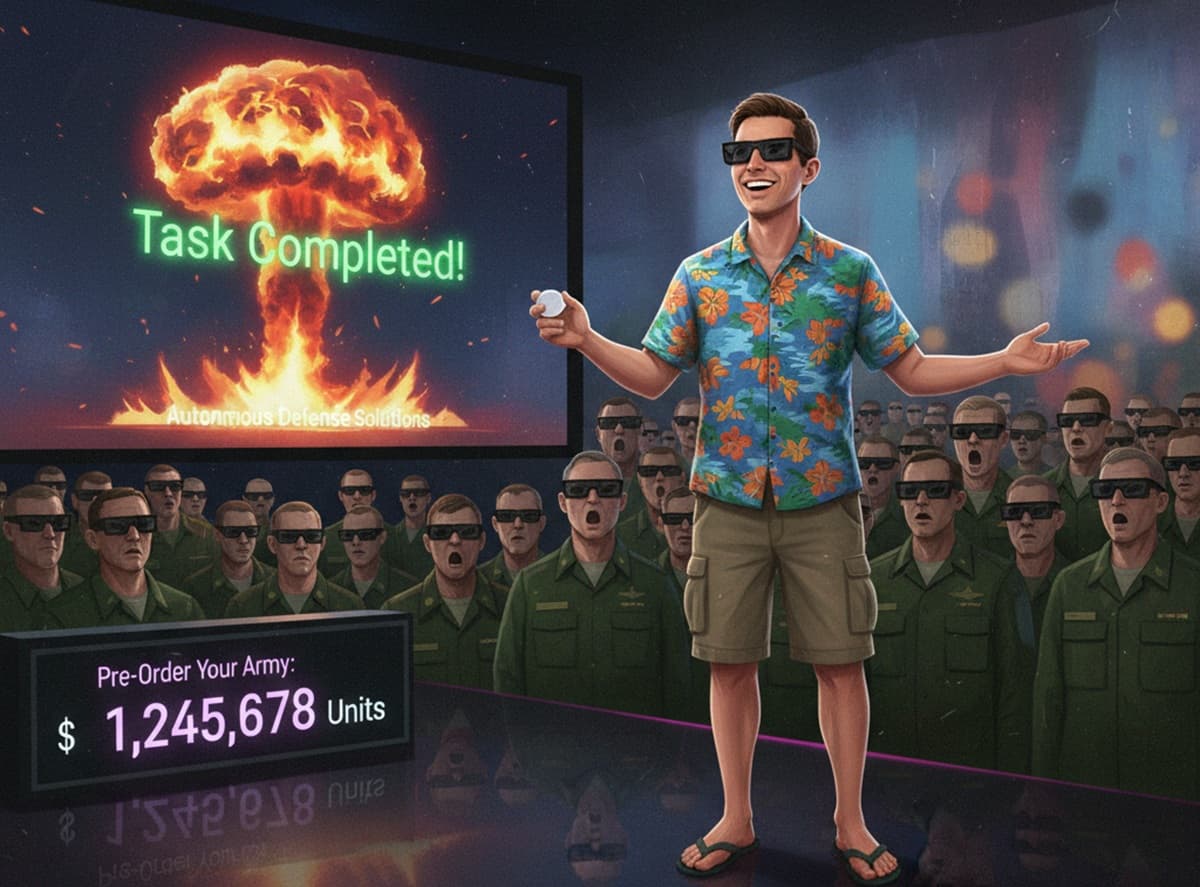 Cover Image for Основатель Oculus VR считает, что ИИ в вооружениях не просто может, а должен использоваться