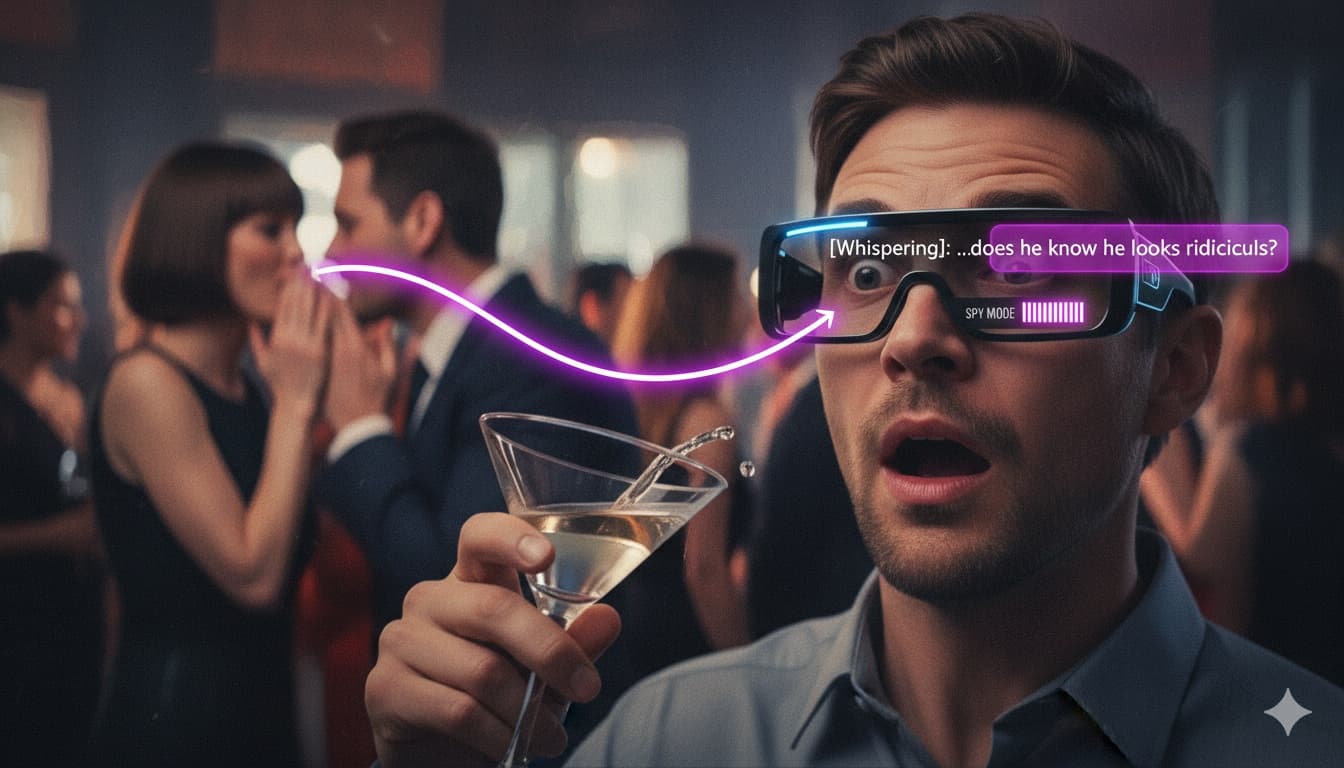 Cover Image for Умные очки Meta* теперь умеют усиливать голос собеседника в шумной обстановке