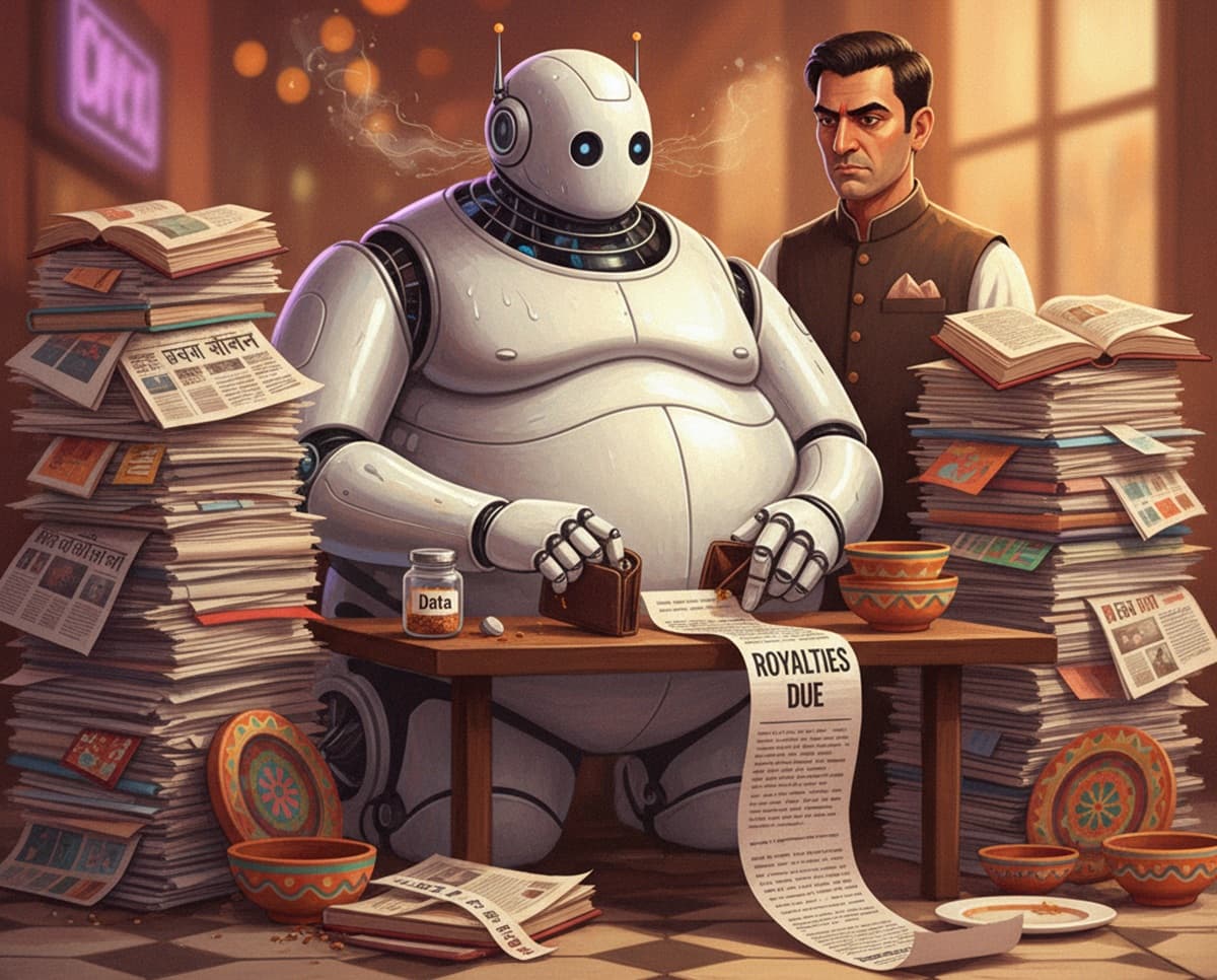 Cover Image for В Индии хотят ввести роялти для авторов контента за его использование ИИ-компаниями