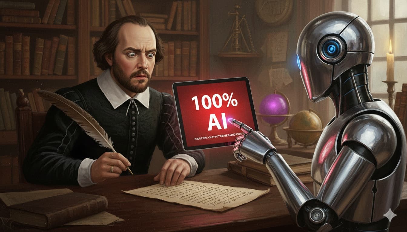 Cover Image for Почему «детекторы ChatGPT» до сих пор не могут определить текст, написанный ИИ