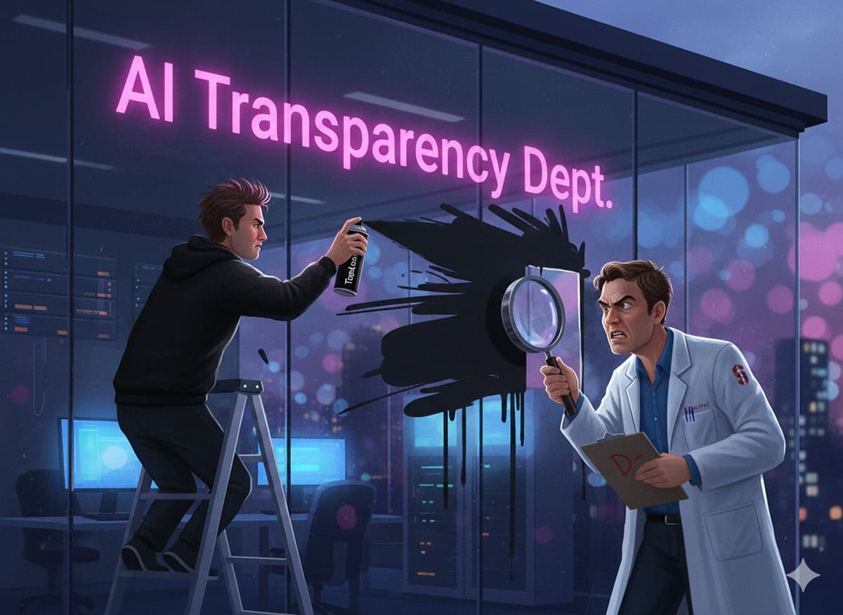 Cover Image for Деятельность ИИ-компаний становится менее прозрачной, когда их влияние нарастает
