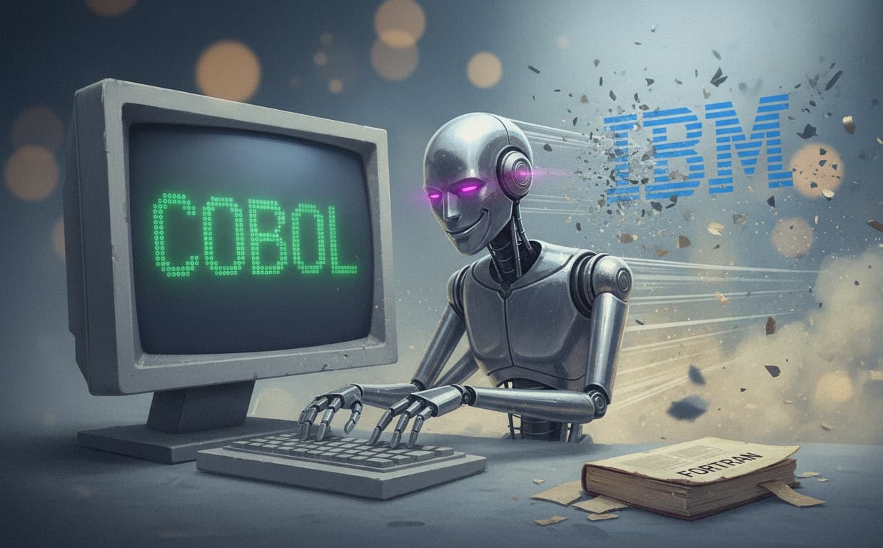 Cover Image for Claude Code теперь понимает язык COBOL. Это обрушило акции IBM до минимума за 25 лет