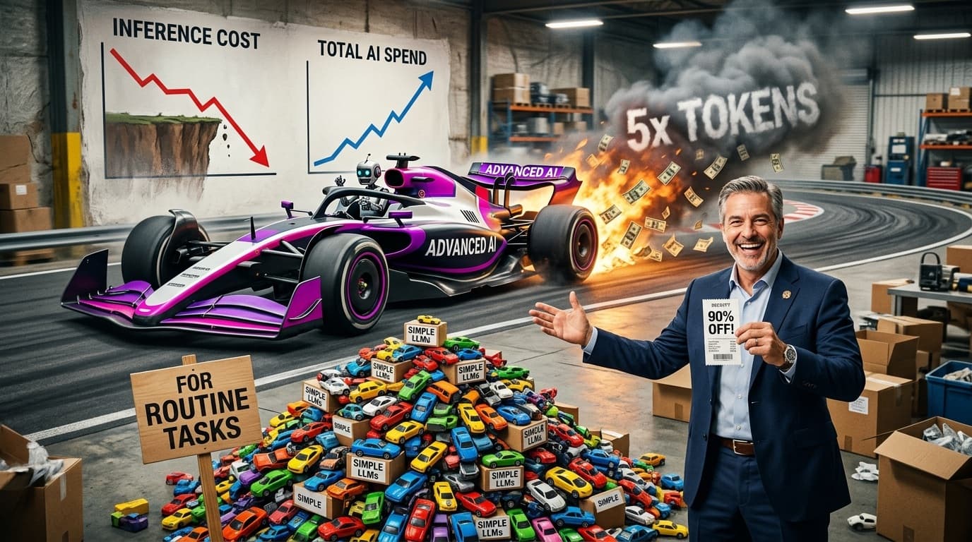 Cover Image for Инференс LLM к 2030 году станет на 90% дешевле, но это не спасет корпоративные бюджеты
