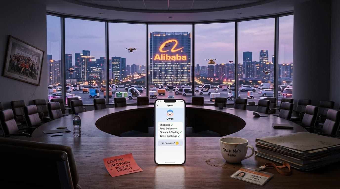 Cover Image for Alibaba выделяет ИИ-бизнес в отдельную структуру и делает ставку на агентов вместо чат-ботов