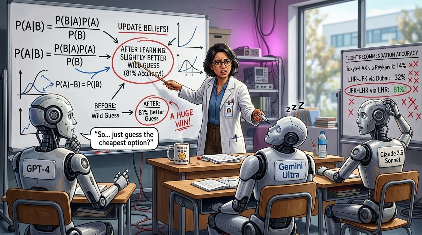 Cover Image for В Google придумали, обновлять убеждения LLM при получении новой информации