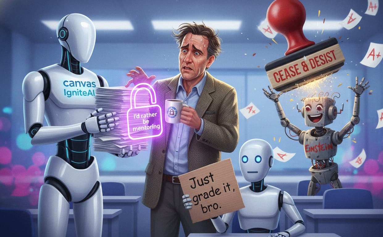 Cover Image for Canvas внедряет IgniteAI Agent — ИИ-агентов для систем управления обучением