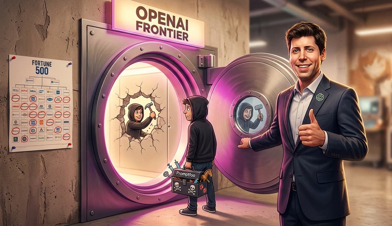 Cover Image for OpenAI поглощает платформу по тестированию ИИ-решений Promptfoo