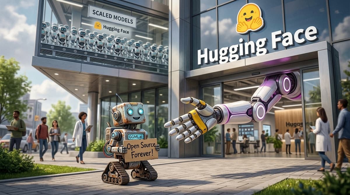 Cover Image for Hugging Face интегрирует llama.cpp — локальный ИИ выходит из «гаражного» стартапа