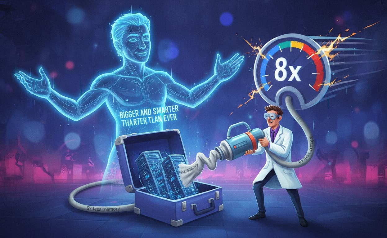 Cover Image for Google представила алгоритм TurboQuant, сокращающий объем KV-кэша без потери точности