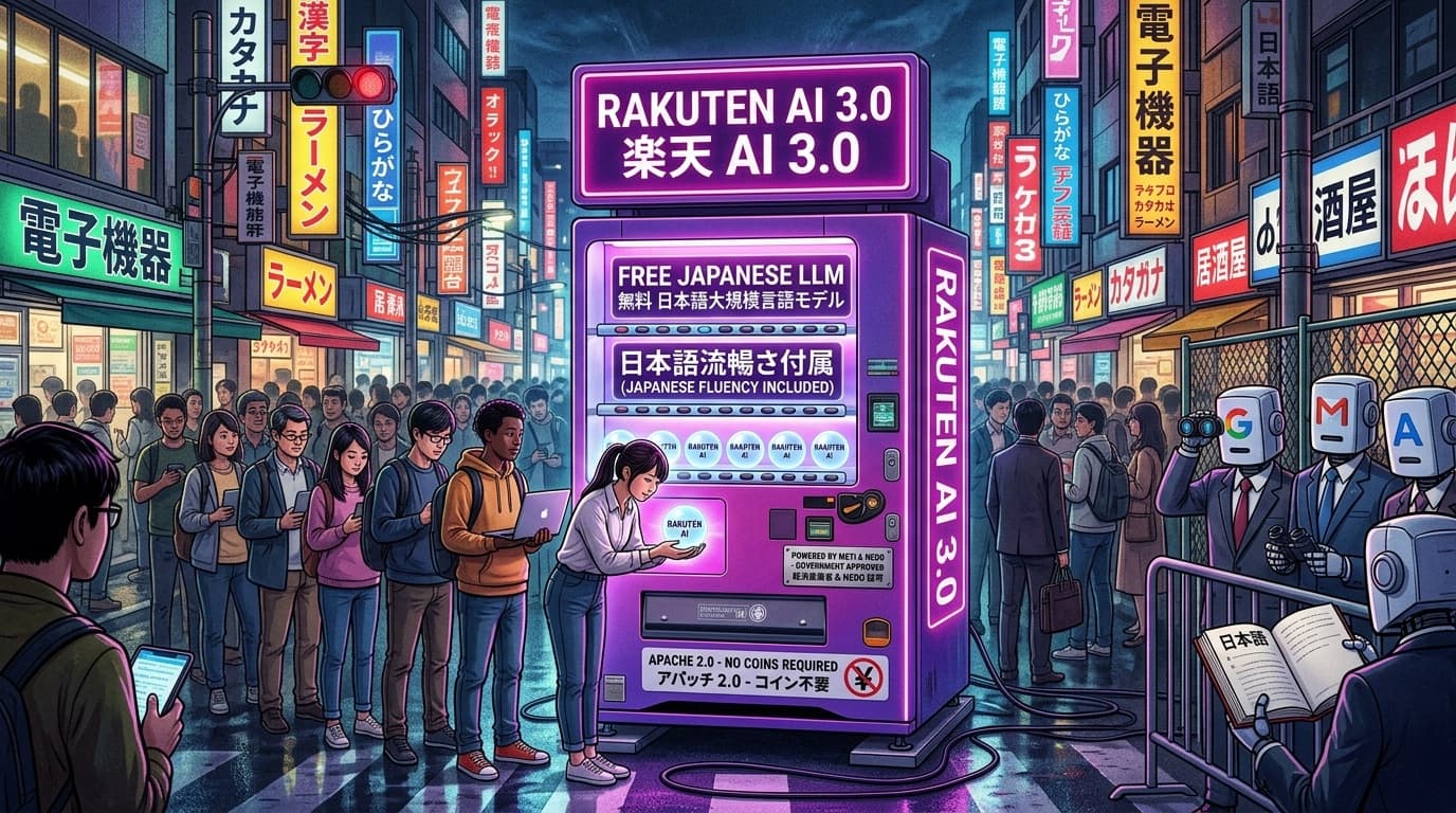 Cover Image for Японская корпорация Rakuten выпустила новую модель Rakuten AI 3.0 под открытой лицензией