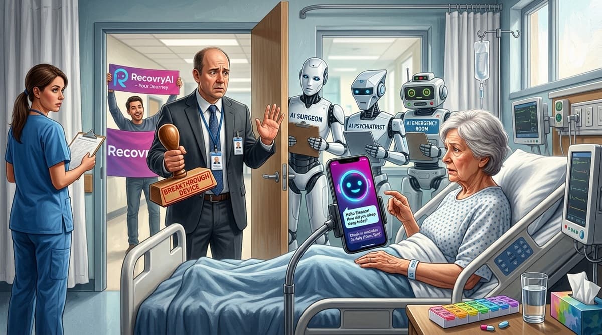 Cover Image for В США чатбот для реабилитации пациентов на базе LLM получил статус «прорывного устройства»