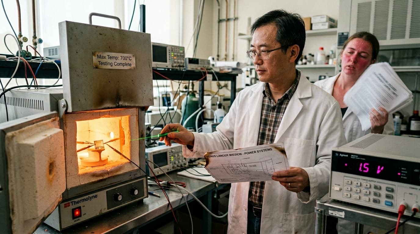 Cover Image for Ученые создали первый элемент памяти, работающий при 700°C и умеющий выполнять вычисления