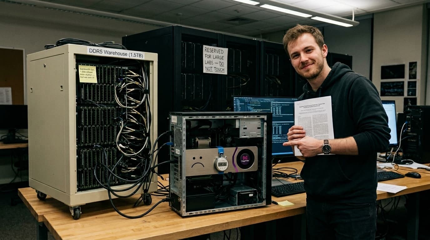 Cover Image for С помощью среды выполнения MegaTrain обучили 100b модель всего на одном GPU