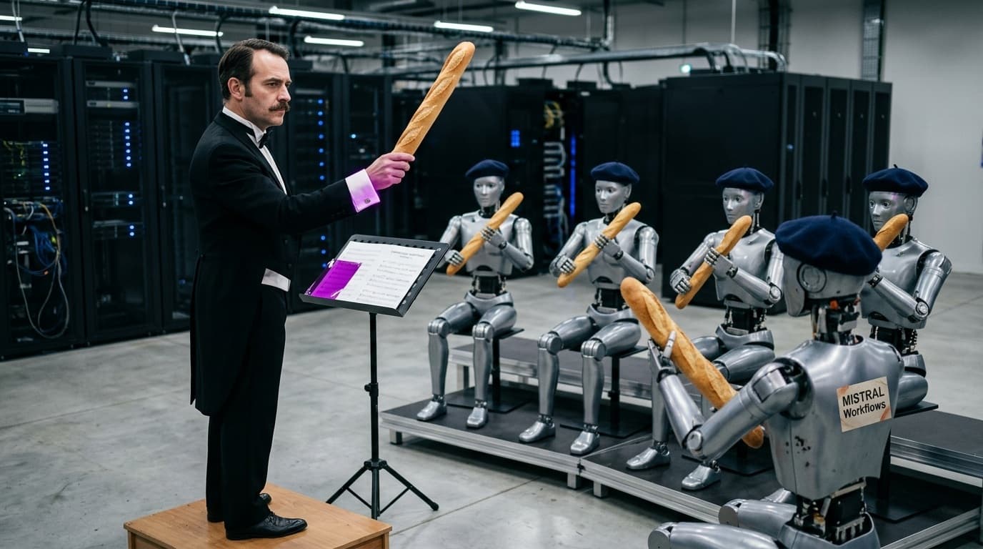 Cover Image for Mistral AI представила инструмент оркестрации Workflows на движке Temporal