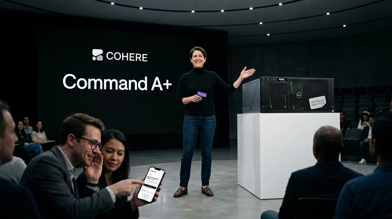 Cover Image for Cohere открывает исходный код своей самой мощной языковой модели Command A+