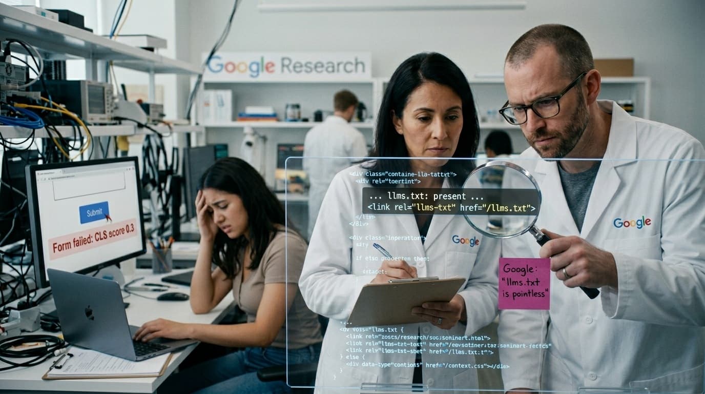 Cover Image for Google внедряет аудит сайтов на совместимость с ИИ-агентами через llms.txt