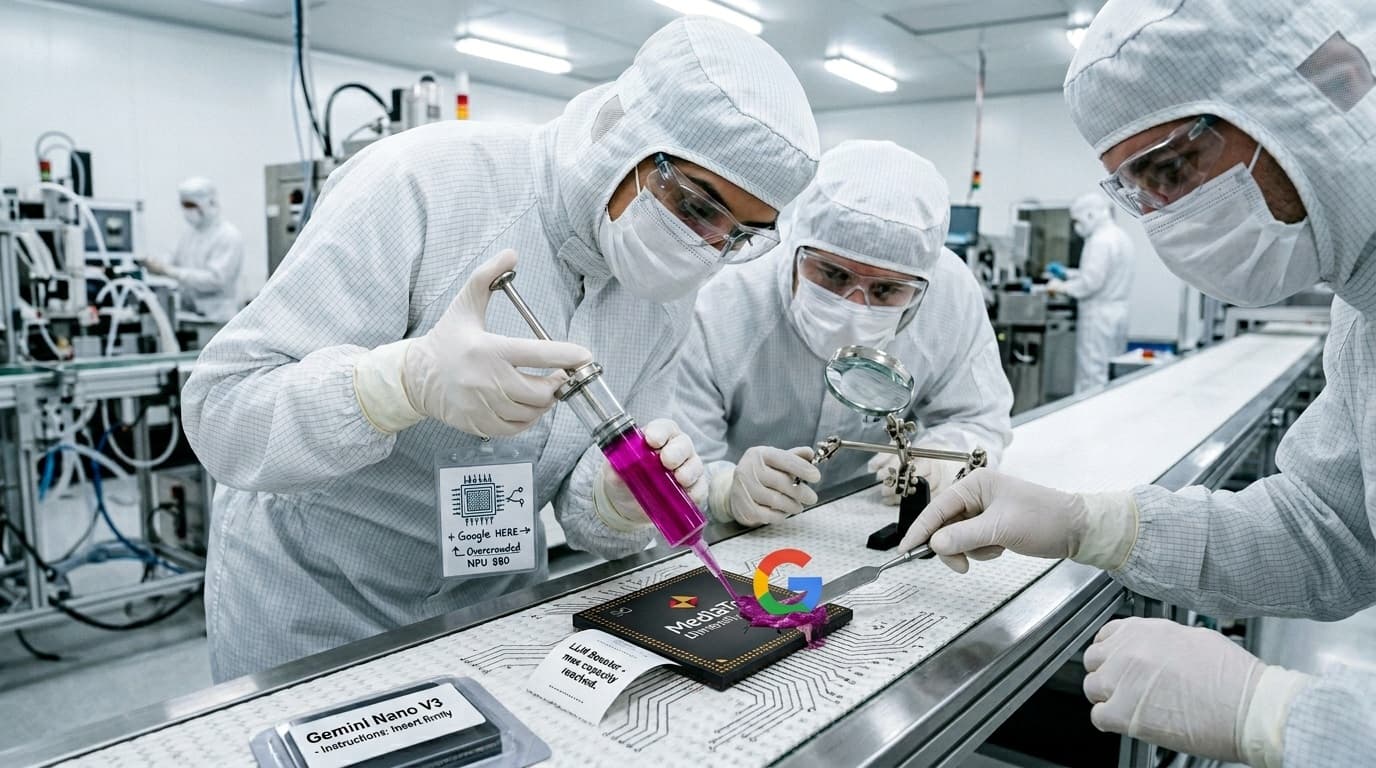 Cover Image for MediaTek представила чип Dimensity 8550, который может локально запускать Gemini Nano V3