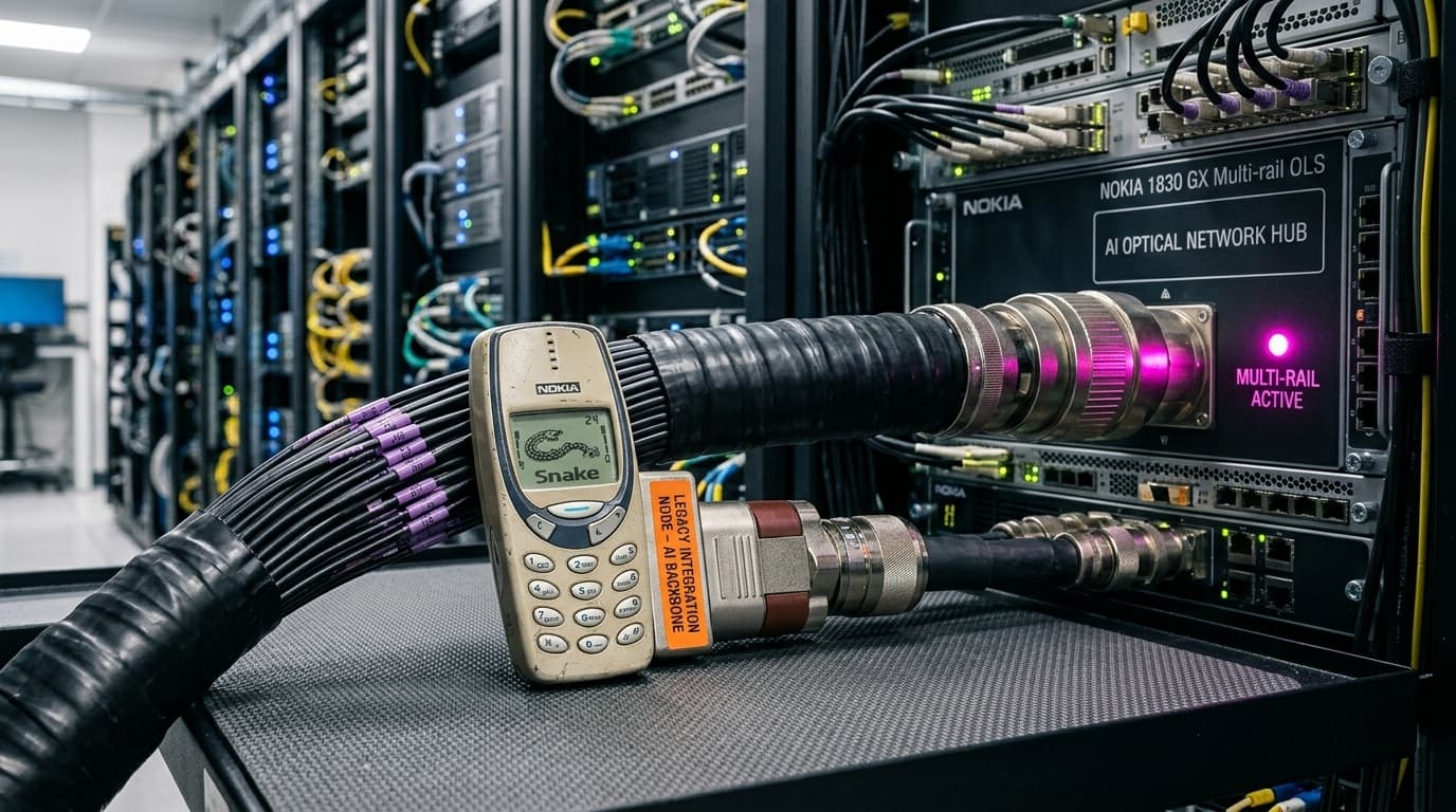 Cover Image for В Nokia создают новые многоканальные системы оптоволоконной связи для дата-центров ИИ