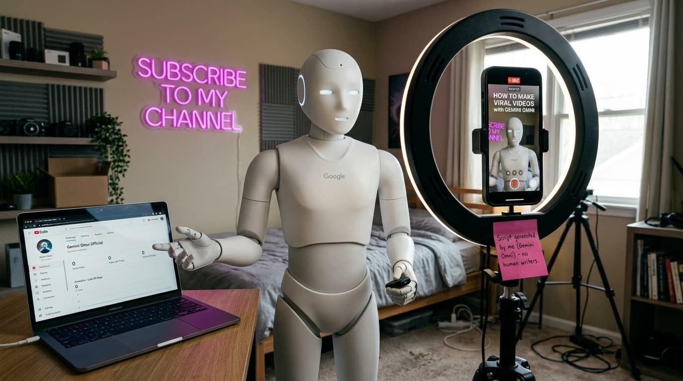 Cover Image for Google представляет Gemini Omni: новая эра мультимодальной генерации видео