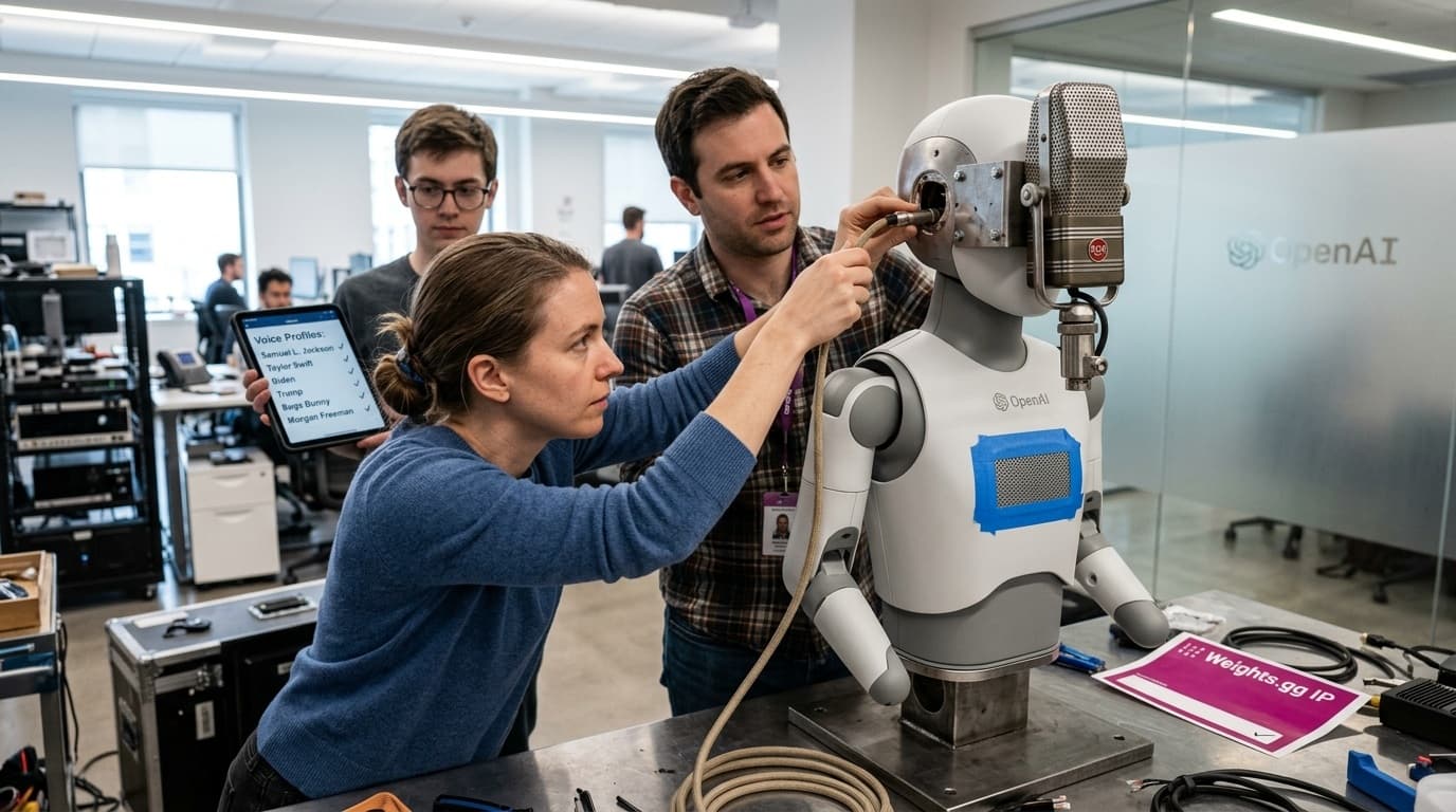 Cover Image for OpenAI поглотила стартап Weights.gg, работающий над голосовыми технологиями