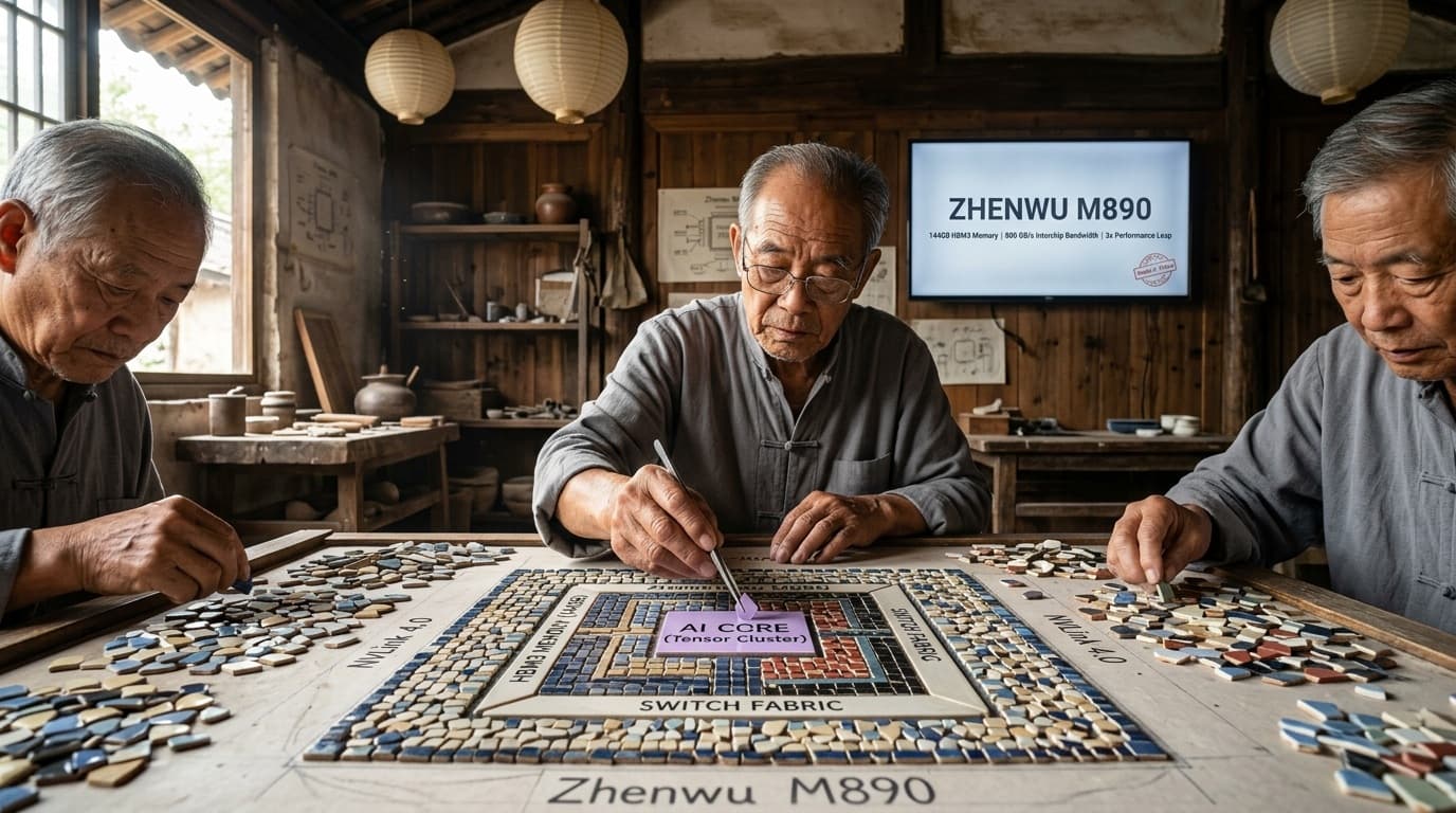 Cover Image for Alibaba представила чип Zhenwu M890 и модель Qwen3.7-Max