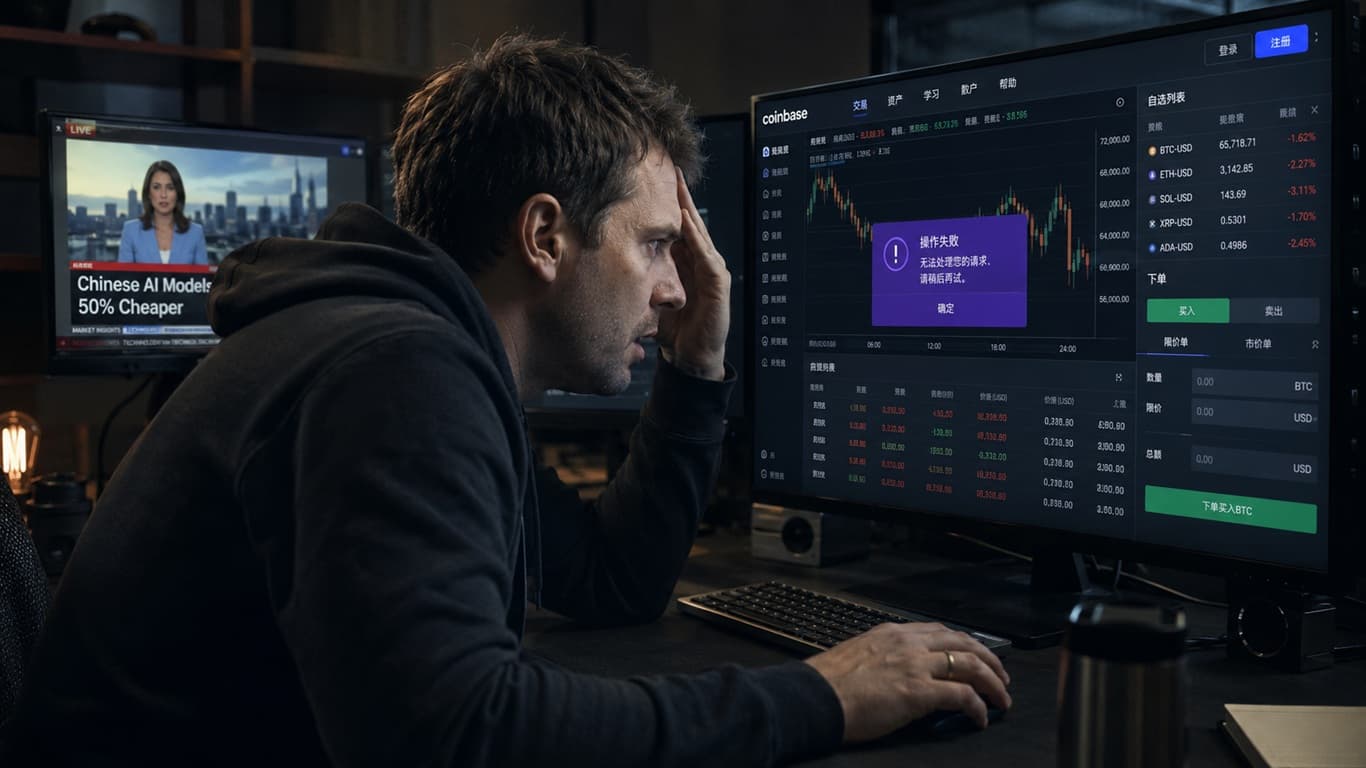 Cover Image for Криптовалютная биржа Coinbase переходит на китайские ИИ-модели GLM и Kimi ради экономии
