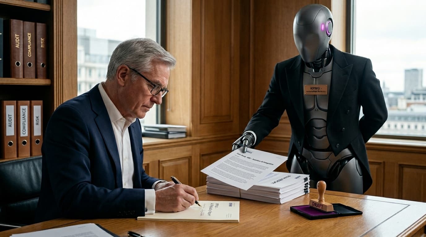 Cover Image for В отчете KPMG о внедрении ИИ нашли данные, полностью придуманные ИИ