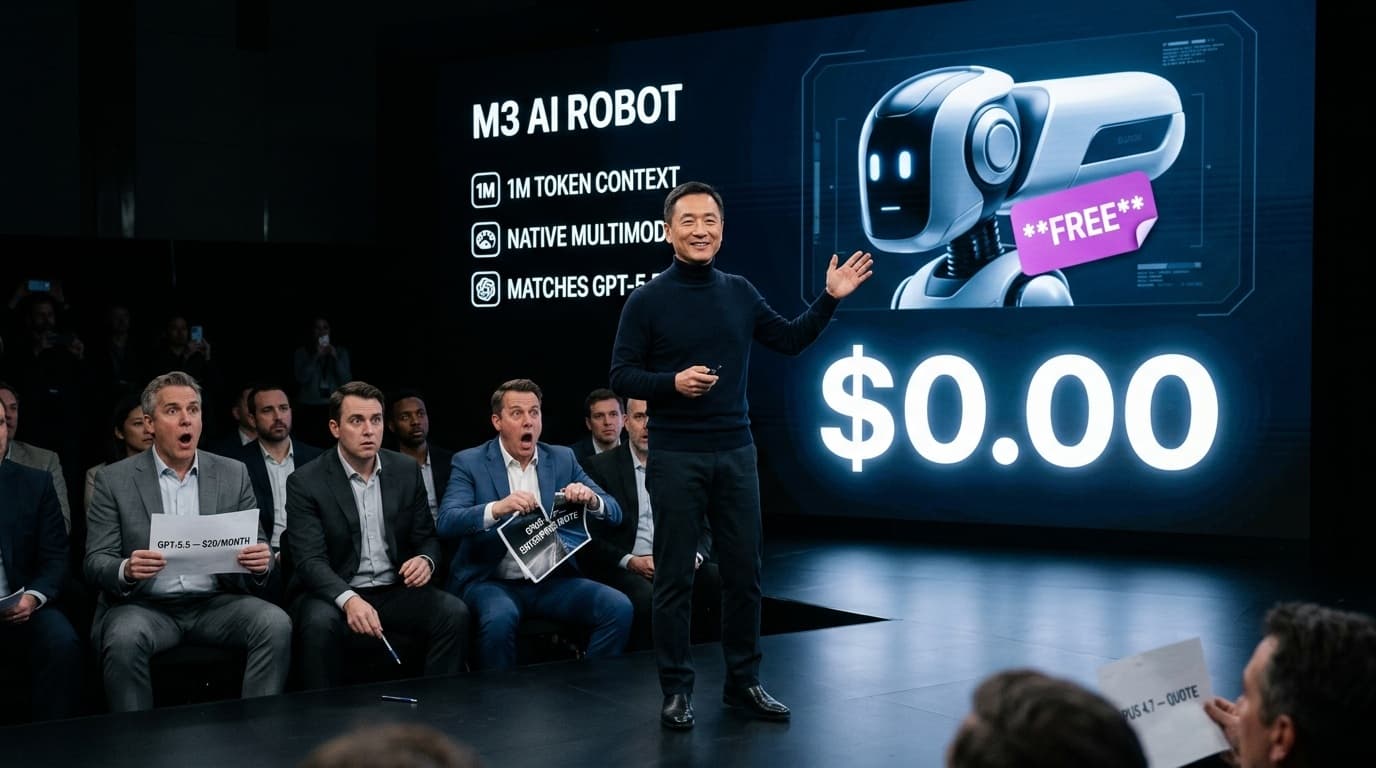 Cover Image for Китайский разработчик MiniMax выпустил открытую модель M3 с контекстом в 1M токенов