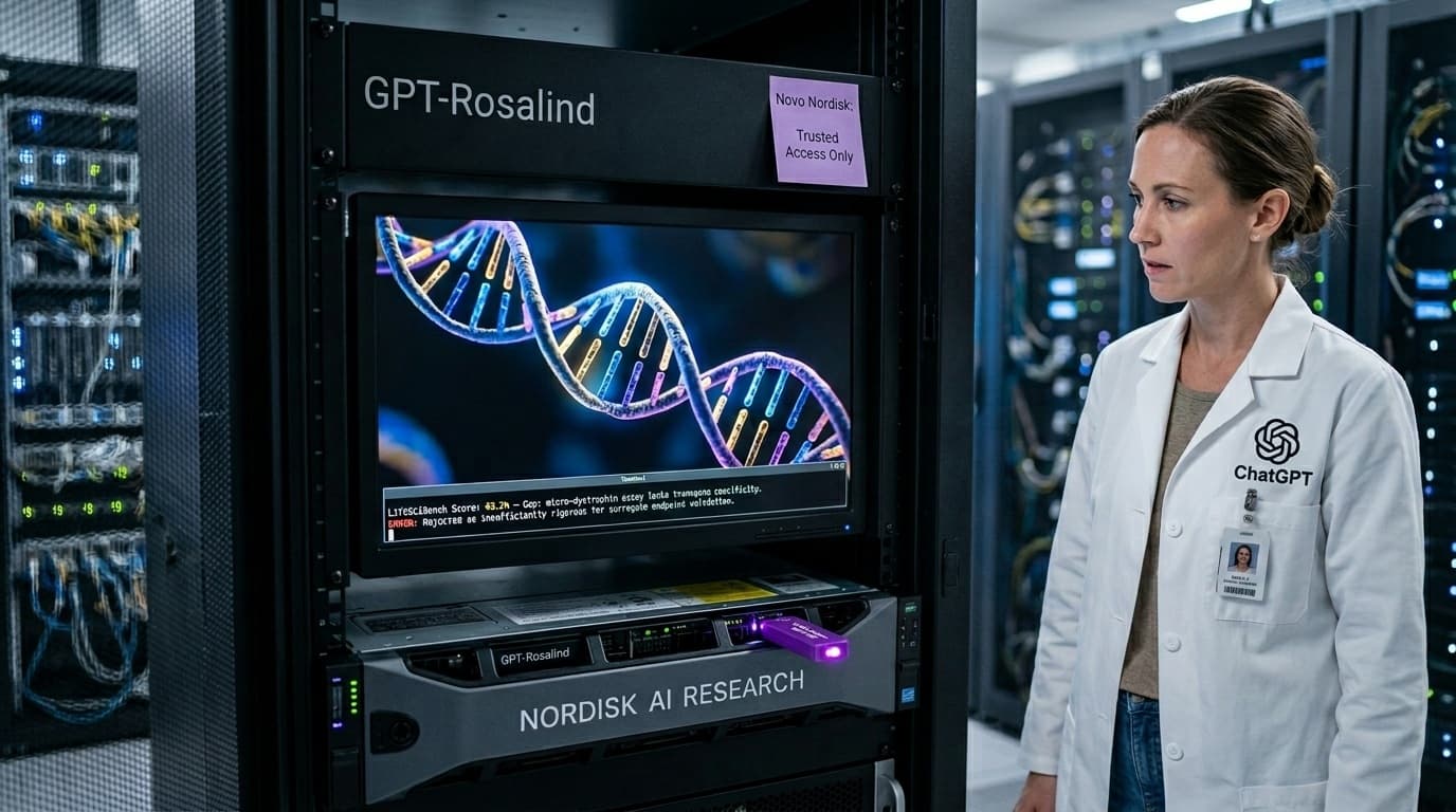 Cover Image for OpenAI добавила в GPT-Rosalind больше инструментов для работы с биологическими данными