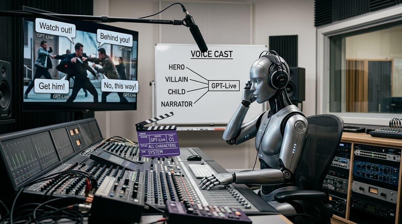 Cover Image for OpenAI представила GPT-Live — новое поколение голосовых моделей
